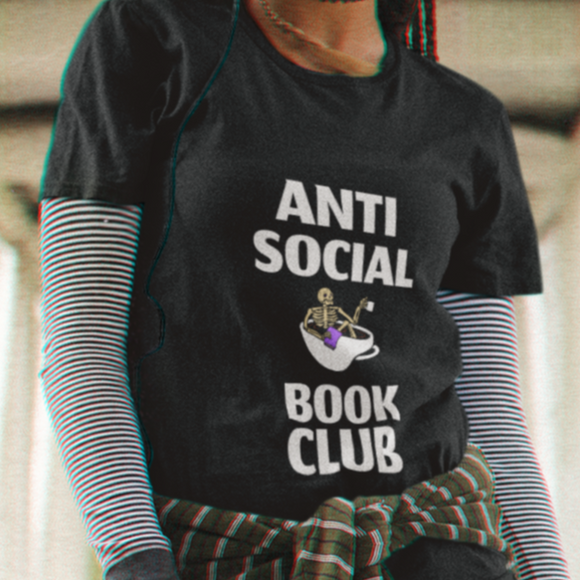 'Anti Social Book Club' Short-Sleeve Unisex T-Shirt
