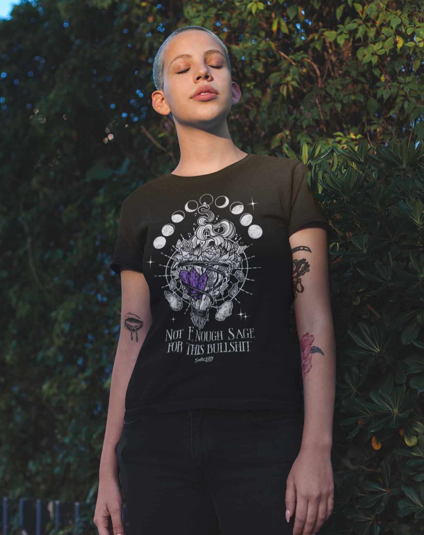 'Not Enough Sage' Short-Sleeve Unisex T-Shirt – Sorcery Apparel Store